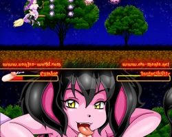 Futa_witch_and_pink_monstergirl_titjob